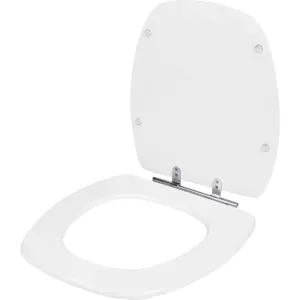 Assento Sanitário em MDF Laqueado Thema Branco Liege