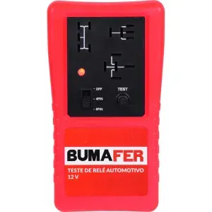 Teste de Relé Automotivo para Oficinas 12V Bumafer