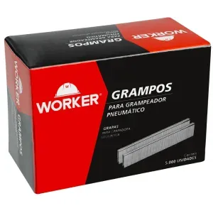 Grampo para Grampeador Pneumático “90” 5000Pçs 25mm Worker