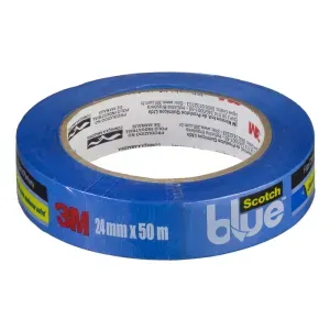 Fita Crepe Profissional 2090 Blue Tape 24mmx50m 3M