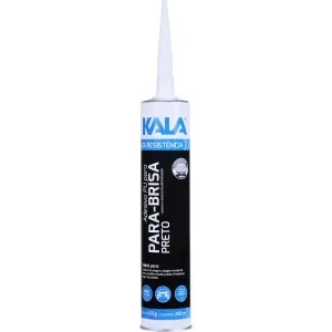 Adesivo Fixa Para-brisas Poliuretano Preto 280ml 420g Kala