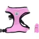 Guia Peitoral para Porte Pequeno Rosa P 3Kg Kala