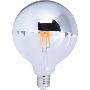 Lâmpada LED Filamento Espelhado Globo G125 Bivolt Liege