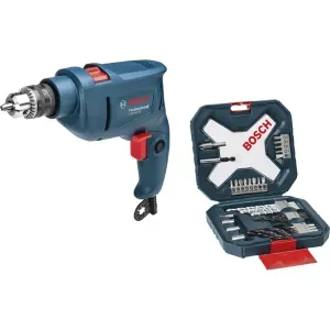 Furadeira Impacto GSB450RE 127V e Maleta X-line 34 Pçs Bosch