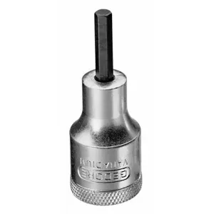 Chave Soquete Hexagonal em Cromo Vanádio 5mm Gedore