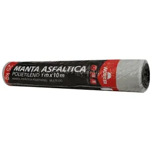 Manta Asfáltica em Polietileno 2,5mm 1m x 10m 25kg Worker