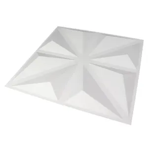 Placa em 3D para Parede com 25 Peças 50 x 50cm K017B Kala