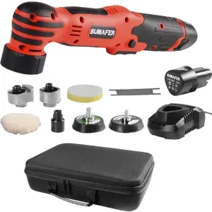 Politriz Automotiva à Bateria 80W 12V com 13 Peças Bumafer