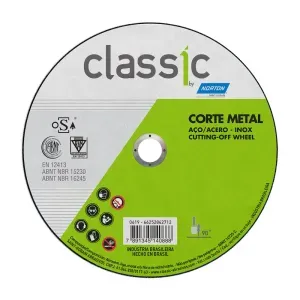 Disco de Corte Reto e Desbaste Classic Ar 302 356x3,2mm Norton