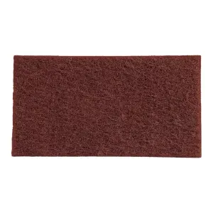 Manta Abrasiva de Fibra Limpeza de Ferrugem 130x240mm Marrom Norton
