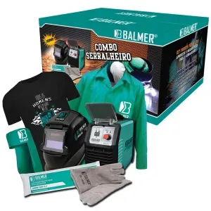 Kit Solda JOY 223 DV + MAB 90 para Serralheiro Balmer