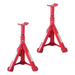 Par de Cavaletes Mecânicos Dobráveis 2 Toneladas 280x355mm Bumafer