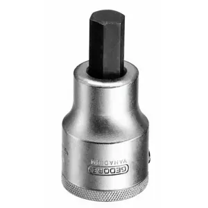 Chave Soquete Hexagonal em Aço Cromo Vanádio 3/4" 19mm Gedore