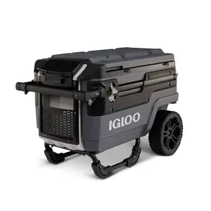 Caixa Térmica Cooler com rodas Trailmate Journey 66 Litros Igloo