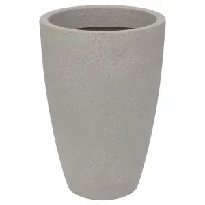 Vaso Malta Cone em Granito Pedra 38 x 55cm 40L Vasart