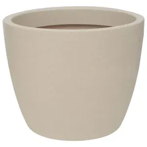 Vaso Malta Redondo em Granito Areia 38 x 55cm 40L Vasart