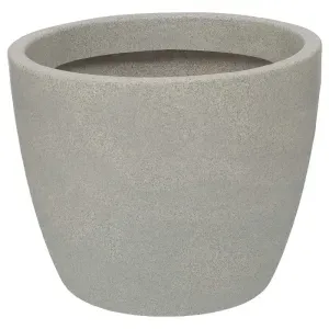 Vaso Malta Redondo em Granito Pedra 25 x 32cm 10L Vasart