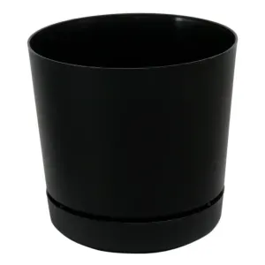 Vaso Preto Coleção RIO 15 x 14,5cm 2,5L Vasart