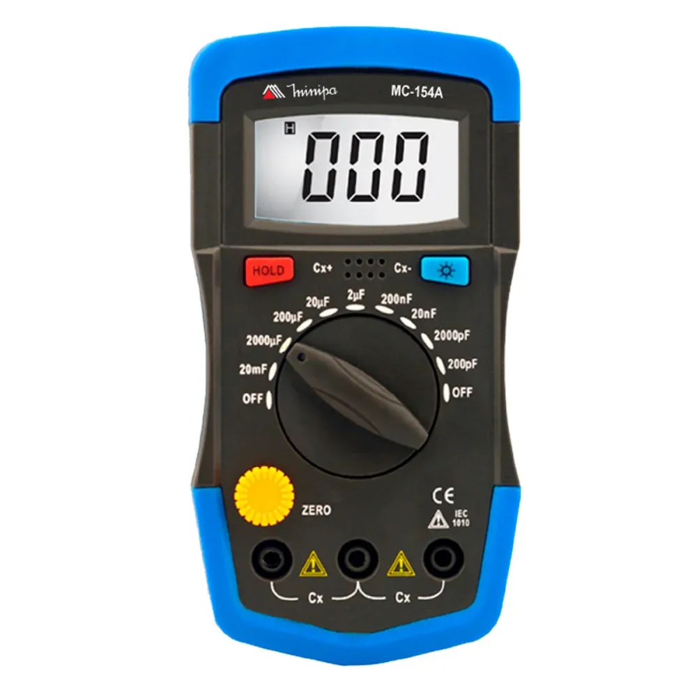 Capacímetro Digital c/ Data Hold MC-154A Minipa Oferta