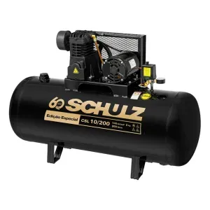 Compressor Alternativo Pistão 220V Bravo CSL 10BR/200 Schulz