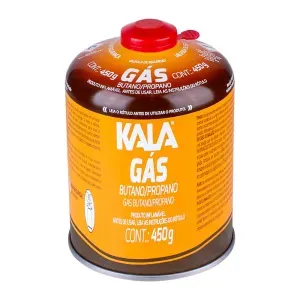 Cartucho de Gás 450g com Válvula de Segurança KALA