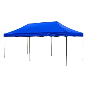 Gazebo Dobrável Pagoda Azul 3mx6m Kala