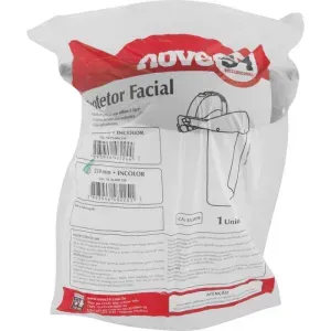 Protetor facial incolor 210 mm NOVE54