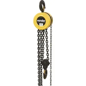 Talha manual 5,0 toneladas, elevação 5,0 m, VONDER
