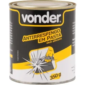 Antirrespingo em pasta, sem silicone, com 350 g, VONDER