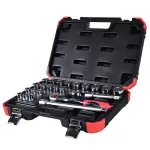 Jogo de Soquetes Estriados 24 Peças R69013024 Gedore Red