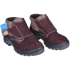 Botina Nobuck Com Velcro Marluvas