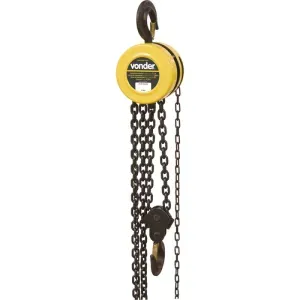 Talha Manual 1,0 Tf, Elevação 5,0 M, Vonder