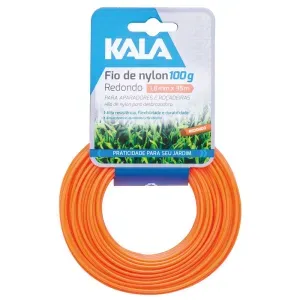 FIO DE NYLON APARADOR REDONDO 2,4MM 20M 100G KALA