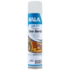 TINTA SPRAY USO GERAL BRANCO FOSCO KALA