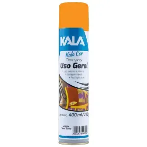 TINTA SPRAY USO GERAL LARANJA KALA