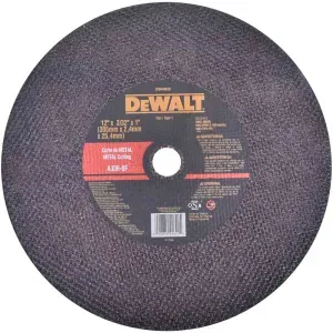 Disco de Corte de Metal 12” x 2,5mm DW44620 Dewalt
