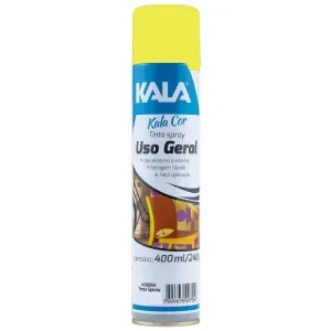 Tinta Spray Uso Geral Amarelo 469114 Kala