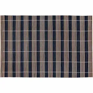 JOGO AMERICANO 4PÇS 30X45CM CARAMELO+PRETO KALA