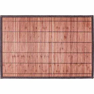 JOGO AMERICANO 4PÇS 30X45CM MARROM C/VIES KALA