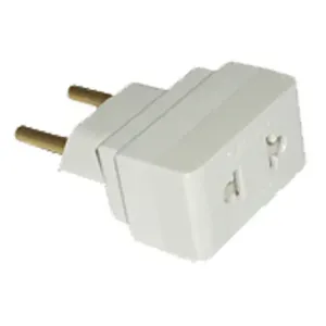 ADAPTADOR 2P CHATO LORENZETTI PARA 2P BRANCO
