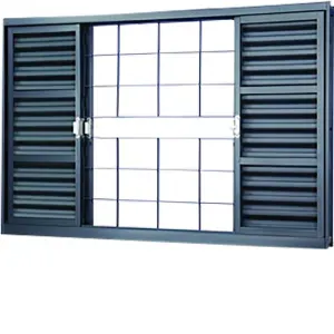 VENEZIANA AÇO MGM GRADE QUADRICULADA 100X100