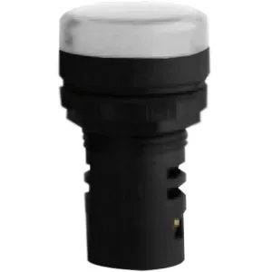 SINALIZADOR LED ND16-22DS/2 24V BRANCO CHINT