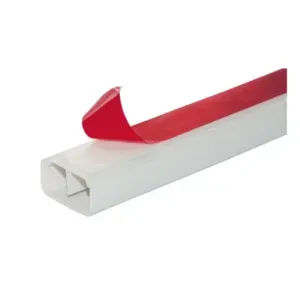 Canaleta Com Divisória Dupla-Face 20mmx10mmx2Mt Steck