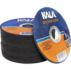 Disco de Corte Fino 115mm x 1,6mm x 22,23mm 50 Peças Kala