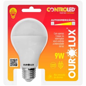 LAMP LED AUTO DIMER. 9W 2700K BIV E27