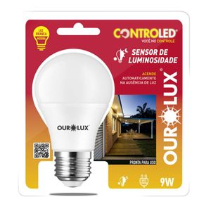 LAMP LED SENSOR ILM. 9W 2700K BIV E27