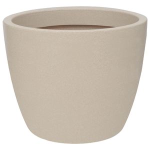 Vaso Malta Redondo em Granito Areia 30 x 40cm 19L Vasart