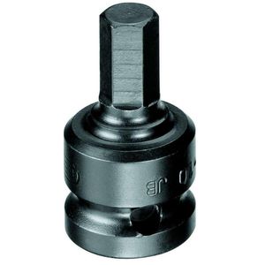 Soquete Hexagonal de Impacto com 1/2X10Mm Gedore