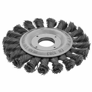 Escova Circular Torcida 4.1/2"Xm14 Aço Carbono Worker
