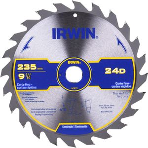 Disco de Corte Fino 9.1/4" com 24 Dentes Irwin